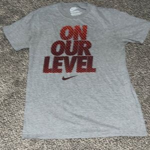 Nike Gray On our Level T-Shirt - M